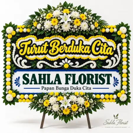 Papan Bunga Duka Slawi